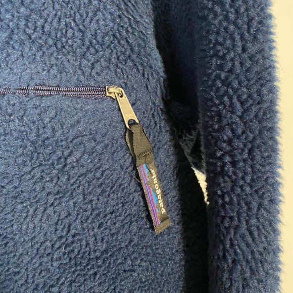 Patagonia Made in USA Deep Pile Zip Jacket - Picture 4 of 4